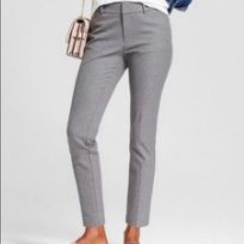 Cropped ankle dress pants